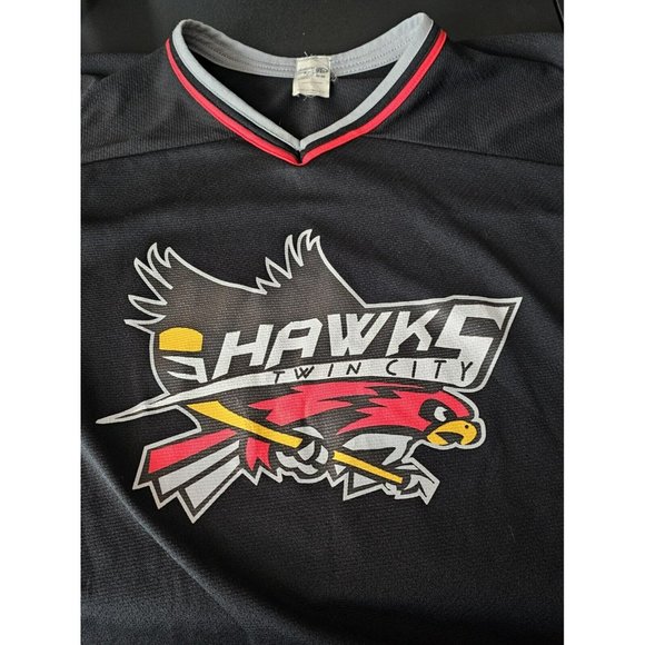 Twin Cities Hawks Hockey Jersey DELANEY‎ #24 Adult Medium Made Canada Authentic - Picture 6 of 11